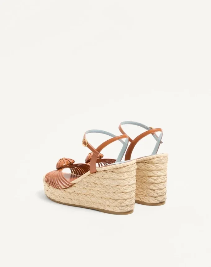 Σανδάλια Royal Wedge Kidskin 100Mm Σανδάλια Royal Wedge Kidskin 100Mm
