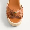 Σανδάλια Royal Wedge Kidskin 100Mm Σανδάλια Royal Wedge Kidskin 100Mm