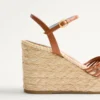 Σανδάλια Royal Wedge Kidskin 100Mm Σανδάλια Royal Wedge Kidskin 100Mm