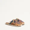 Σανδάλια Ta Chambre Slide σε ύφασμα Voyage Imaginaire Denim