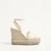 Σανδάλια Vlogo Torchon Wedge από νάπα 130 mm Σανδάλια Vlogo Torchon Wedge από νάπα 130 mm