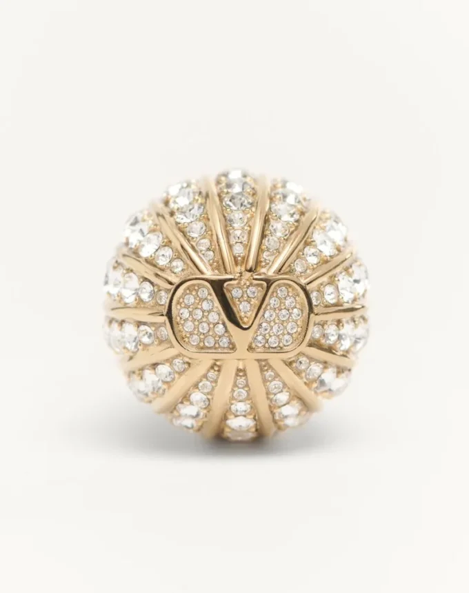 Σκουλαρίκια Poetique Des Gouttes από μέταλλο και κρύσταλλα Swarovski®
