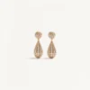 Σκουλαρίκια Poetiques Des Gouttes από μέταλλο και κρύσταλλα Swarovski® Σκουλαρίκια Poetiques Des Gouttes από μέταλλο και κρύσταλλα Swarovski®