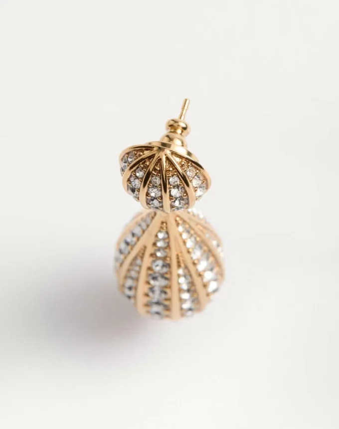 Σκουλαρίκια Poetiques Des Gouttes από μέταλλο και κρύσταλλα Swarovski® Σκουλαρίκια Poetiques Des Gouttes από μέταλλο και κρύσταλλα Swarovski®