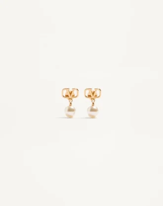 Σκουλαρίκια Vlogo Signature με πέρλες Swarovski®