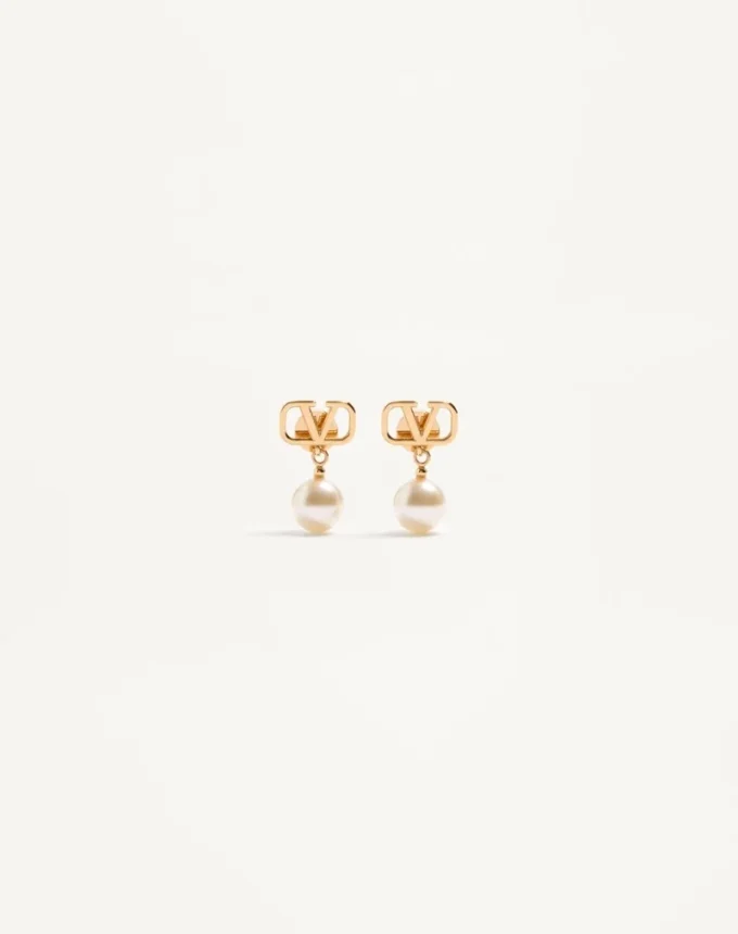 Σκουλαρίκια Vlogo Signature με πέρλες Swarovski® Σκουλαρίκια Vlogo Signature με πέρλες Swarovski®