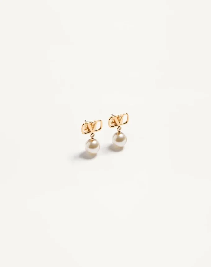 Σκουλαρίκια Vlogo Signature με πέρλες Swarovski® Σκουλαρίκια Vlogo Signature με πέρλες Swarovski®