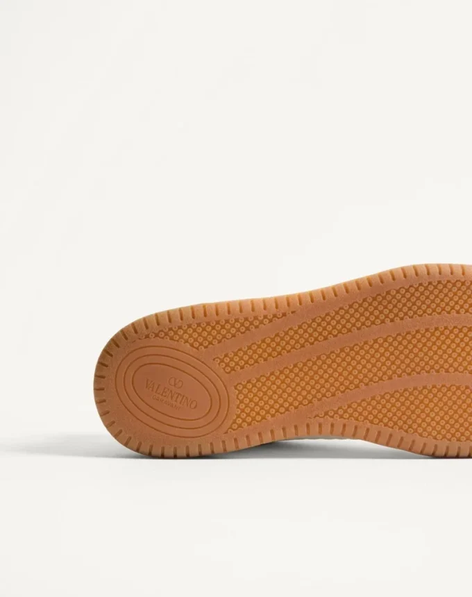 Sparry Sneaker από δέρμα split και νάπα