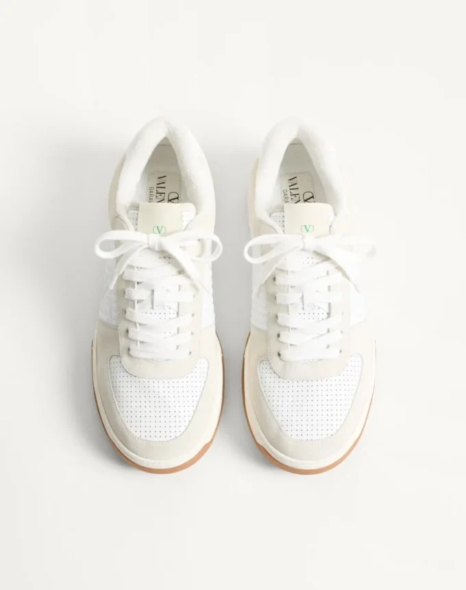 Sparry Sneaker από δέρμα split και νάπα