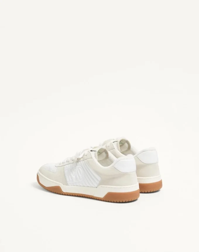 Sparry Sneaker από δέρμα split και νάπα