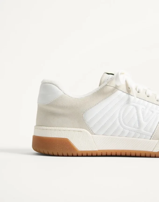 Sparry Sneaker από δέρμα split και νάπα