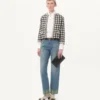Τσάντα clutch Vlogo Signature από κοκκώδες δέρμα μοσχαριού Τσάντα clutch Vlogo Signature από κοκκώδες δέρμα μοσχαριού