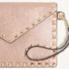 Τσάντα Rockstud από πλαστικοποιημένο δέρμα μοσχαριού Τσάντα Rockstud από πλαστικοποιημένο δέρμα μοσχαριού