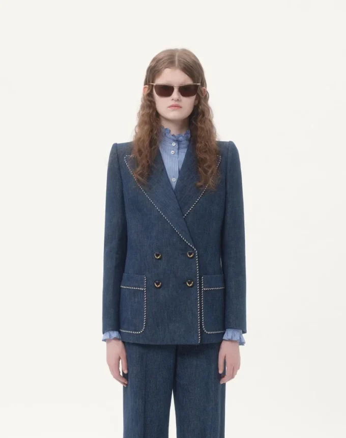 Τζάκετ Chambray Denim