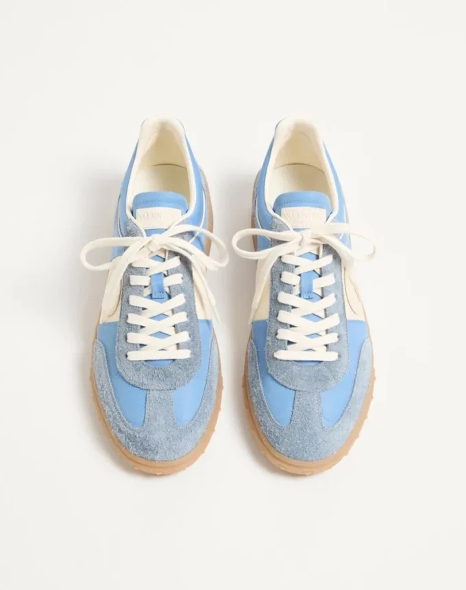Upvillage Low Top Sneaker από δέρμα και νάιλον Upvillage Low Top Sneaker από δέρμα και νάιλον