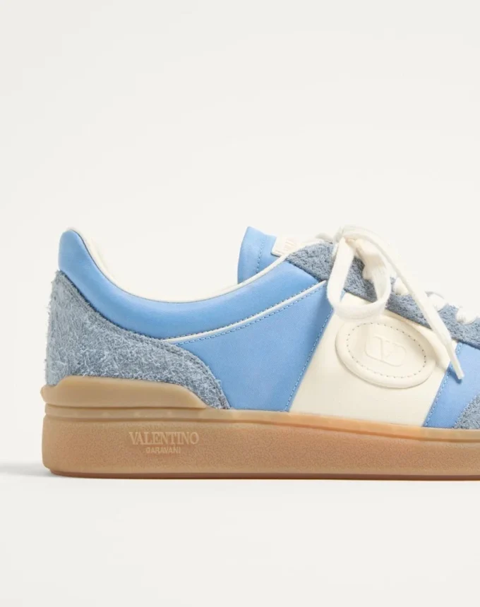 Upvillage Low Top Sneaker από δέρμα και νάιλον Upvillage Low Top Sneaker από δέρμα και νάιλον