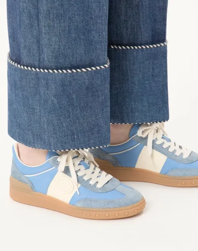 Upvillage Sneaker από δέρμα Crust με λωρίδα από δέρμα Nappa Upvillage Sneaker από δέρμα Crust με λωρίδα από δέρμα Nappa