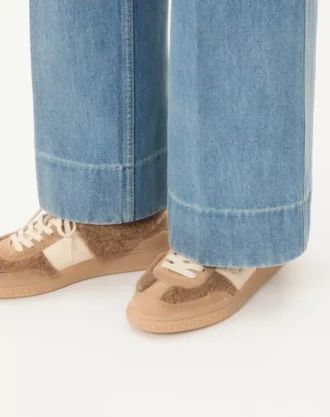Upvillage Sneaker από μαλλί και δέρμα
