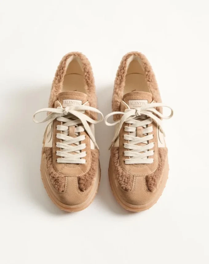 Upvillage Sneaker από μαλλί και δέρμα Upvillage Sneaker από μαλλί και δέρμα