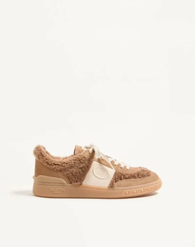 Upvillage Sneaker από μαλλί και δέρμα Upvillage Sneaker από μαλλί και δέρμα