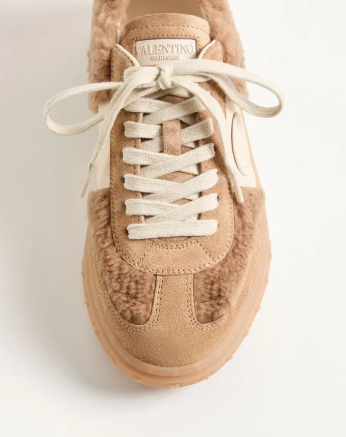 Upvillage Sneaker από μαλλί και δέρμα Upvillage Sneaker από μαλλί και δέρμα