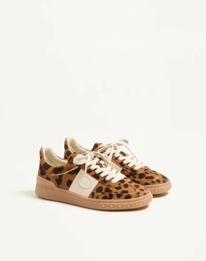 Upvillage Trainer από δέρμα μοσχαριού με εφέ πόνυ Upvillage Trainer από δέρμα μοσχαριού με εφέ πόνυ