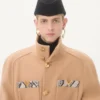 Valentino Διπλό παλτό από μαλλί με ένθετα Ayers Valentino Διπλό παλτό από μαλλί με ένθετα Ayers
