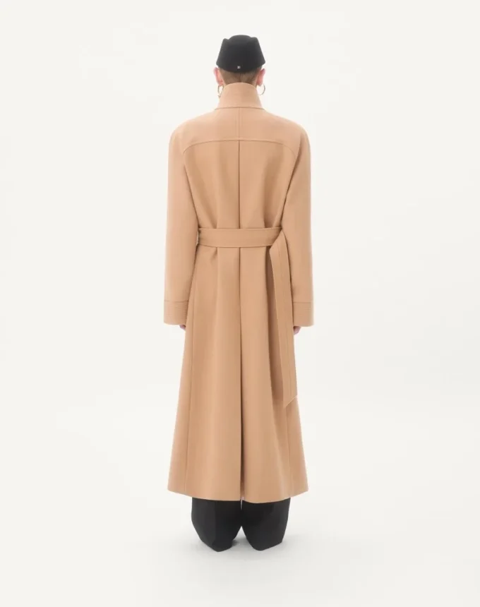 Valentino Διπλό παλτό από μαλλί με ένθετα Ayers Valentino Διπλό παλτό από μαλλί με ένθετα Ayers