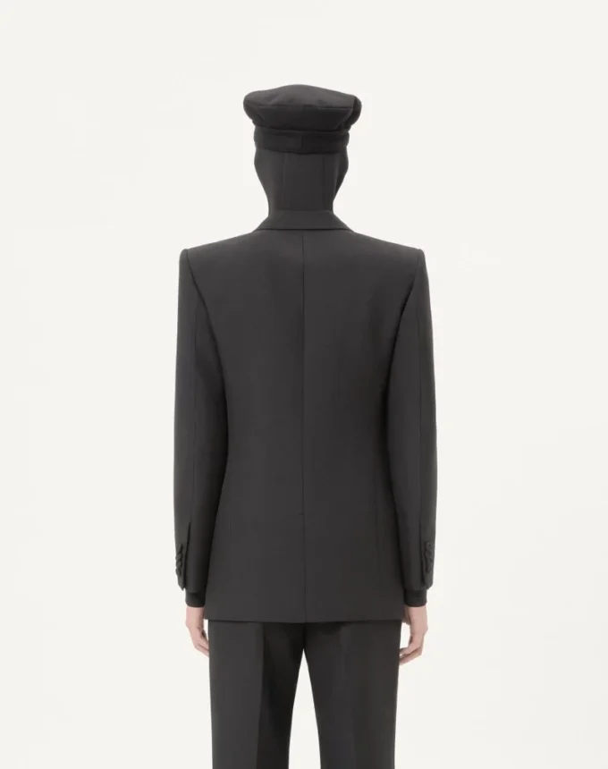 Valentino Διπλό σακάκι από μαλλί γαμπαρντίν Valentino Διπλό σακάκι από μαλλί γαμπαρντίν