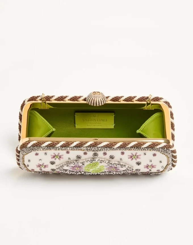 Valentino Garavani Carry Secrets Embroidered Minaudiere