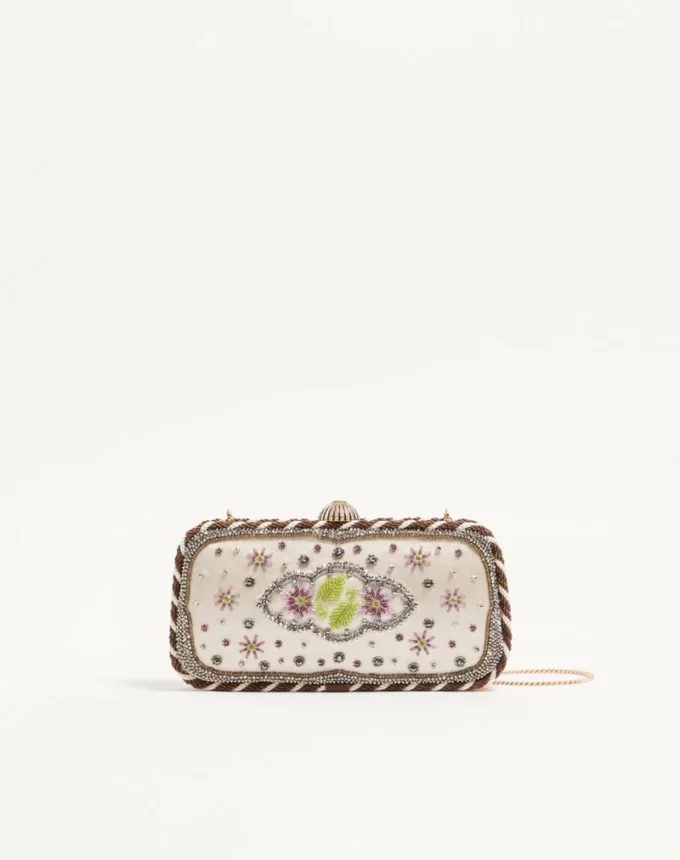 Valentino Garavani Carry Secrets Embroidered Minaudiere