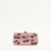 Valentino Garavani Carry Secrets minaudiere με μοτίβο Cherryfic από στρας Valentino Garavani Carry Secrets minaudiere με μοτίβο Cherryfic από στρας