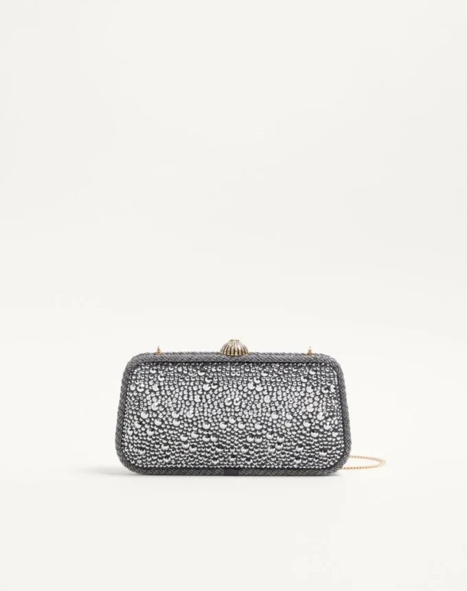Valentino Garavani Carry Secrets Minaudiere με στρας