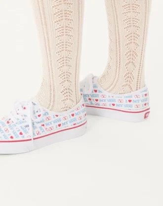 Valentino Garavani και Vans χαμηλά αθλητικά παπούτσια από ύφασμα με τύπωμα Valentino Vans Love Valentino Garavani και Vans χαμηλά αθλητικά παπούτσια από ύφασμα με τύπωμα Valentino Vans Love