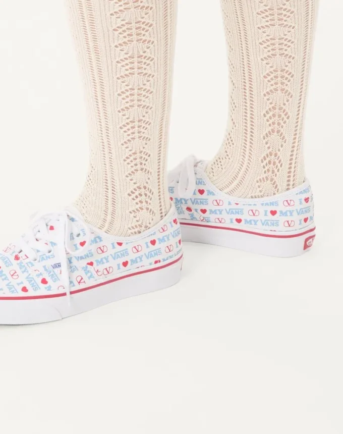Valentino Garavani και Vans χαμηλά αθλητικά παπούτσια από ύφασμα με τύπωμα Valentino Vans Love Valentino Garavani και Vans χαμηλά αθλητικά παπούτσια από ύφασμα με τύπωμα Valentino Vans Love