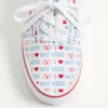 Valentino Garavani και Vans χαμηλά αθλητικά παπούτσια από ύφασμα με τύπωμα Valentino Vans Love Valentino Garavani και Vans χαμηλά αθλητικά παπούτσια από ύφασμα με τύπωμα Valentino Vans Love