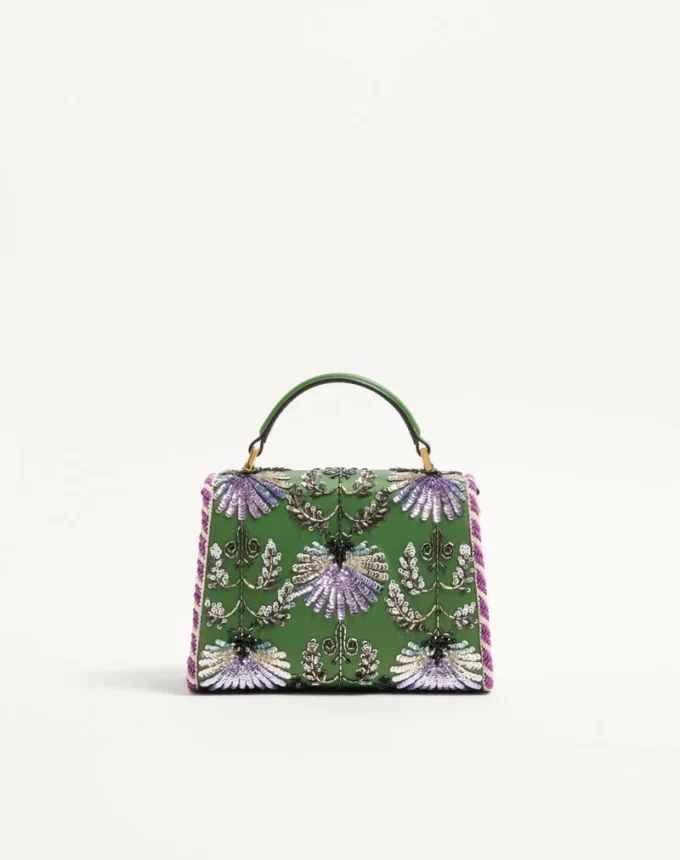 Valentino Garavani Mini Vsling Κεντημένη τσάντα με λογότυπο Jewel Valentino Garavani Mini Vsling Κεντημένη τσάντα με λογότυπο Jewel
