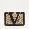 Valentino Garavani Viva Superstar Μεσαία τσάντα για ψώνια από δέρμα πύθωνα Valentino Garavani Viva Superstar Μεσαία τσάντα για ψώνια από δέρμα πύθωνα
