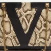 Valentino Garavani Viva Superstar Μεσαία τσάντα για ψώνια από δέρμα πύθωνα Valentino Garavani Viva Superstar Μεσαία τσάντα για ψώνια από δέρμα πύθωνα