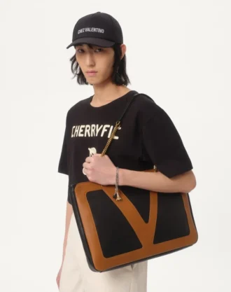 Βαμβακερό T-shirt με εκτύπωση Cherryfic