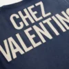 Βαμβακερό T-shirt με εκτύπωση και έμπλαστρο Chez Valentino Βαμβακερό T-shirt με εκτύπωση και έμπλαστρο Chez Valentino