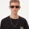 Βαμβακερό T-shirt με έμβλημα VG
