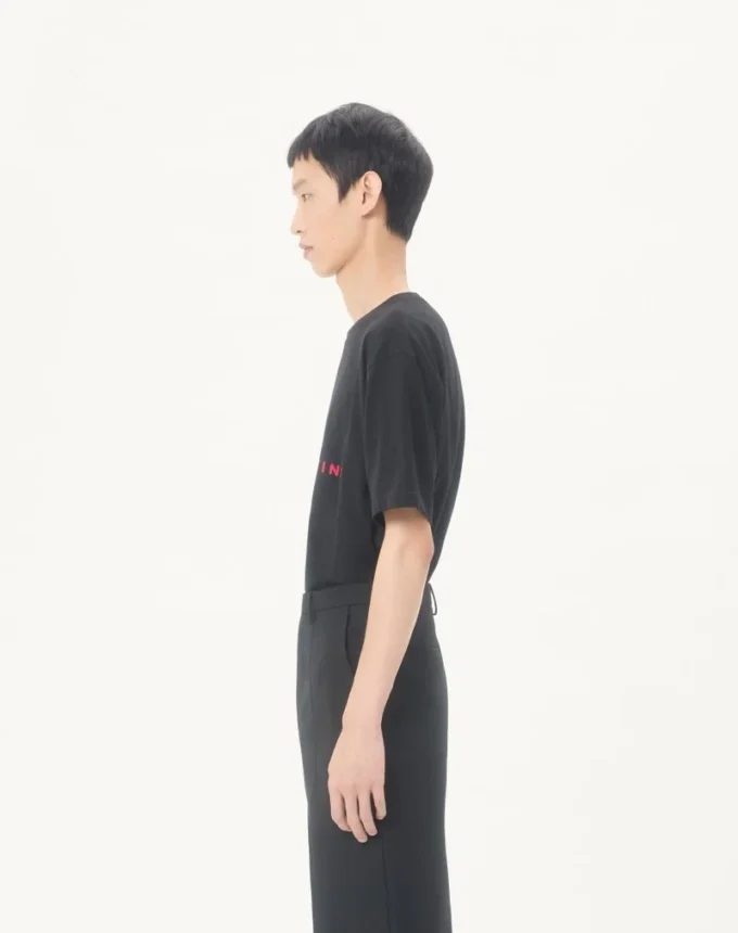 Βαμβακερό T-shirt Valentino με εκτύπωση Made In Valentino Βαμβακερό T-shirt Valentino με εκτύπωση Made In Valentino