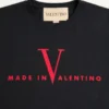 Βαμβακερό T-shirt Valentino με εκτύπωση Made In Valentino Βαμβακερό T-shirt Valentino με εκτύπωση Made In Valentino