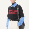 Βαμβακερό T-shirt Valentino με τύπωμα Apollon/Dyonisos Βαμβακερό T-shirt Valentino με τύπωμα Apollon/Dyonisos