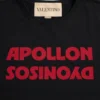 Βαμβακερό T-shirt Valentino με τύπωμα Apollon/Dyonisos Βαμβακερό T-shirt Valentino με τύπωμα Apollon/Dyonisos