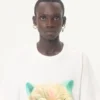 Βαμβακερό T-shirt Valentino με τύπωμα Le Chat De La Maison Βαμβακερό T-shirt Valentino με τύπωμα Le Chat De La Maison