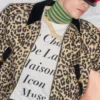 Μπουφάν Valentino Bomber από μαλλί με VGold στις πλαϊνές τσέπες