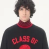 Βαμβακερό T-shirt Valentino με τύπωμα πάνθηρα Βαμβακερό T-shirt Valentino με τύπωμα πάνθηρα