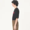 Βαμβακερό T-shirt Valentino με τύπωμα πάνθηρα Βαμβακερό T-shirt Valentino με τύπωμα πάνθηρα